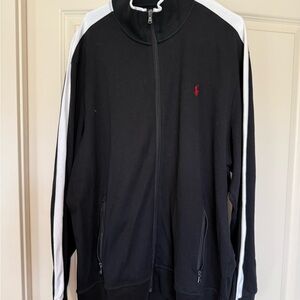 Polo Ralph Lauren Black and White Jacket